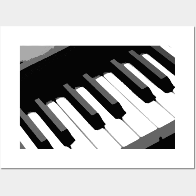 Piano Keys Wall Art by JadedAlice